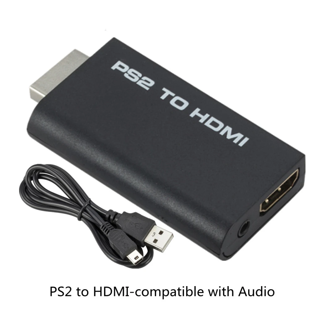 Адаптер LccKaa PS2 для аудио и видео, совместимый с HDMI, 480i/480p/576i с аудиовыходом 3,5 мм для всех режимов отображения PS2
Адаптер LccKaa PS2 для аудио и видео, совместимый с HDMI, 480i/480p/576i с аудиовыходом 3,5 мм для всех режимов отображения PS2