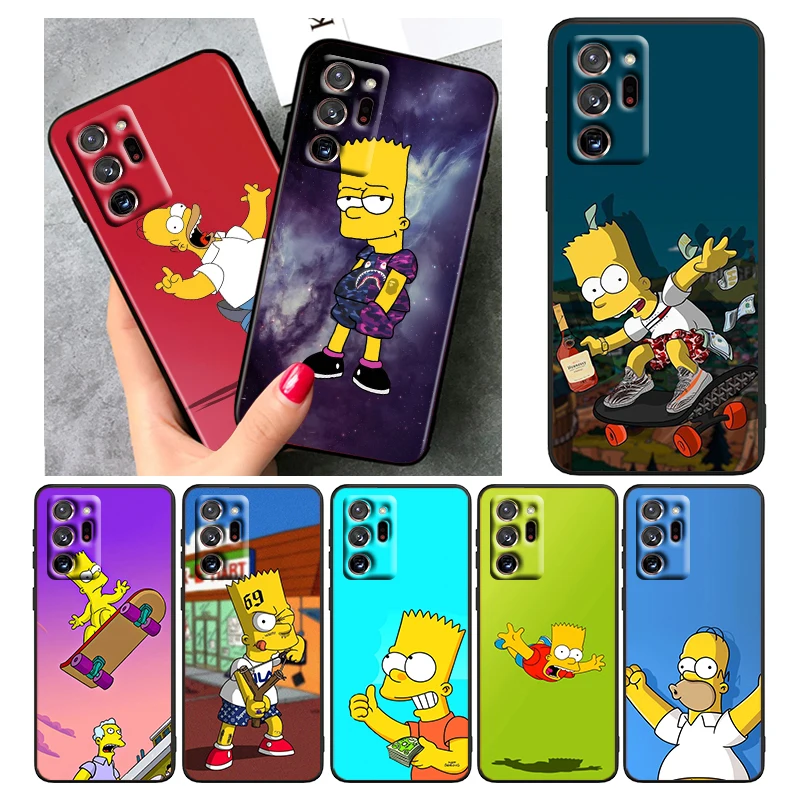 Disney Cute The Simpson For Samsung A73 A70 A20 A10 A8 A03 Note 20 10 9 Ultra Lite Plus F23 M52 M21 j7 j6 Black Phone Case
Disney Cute The Simpson For Samsung A73 A70 A20 A10 A8 A03 Note 20 10 9 Ultra Lite Plus F23 M52 M21 j7 j6 Black Phone Case