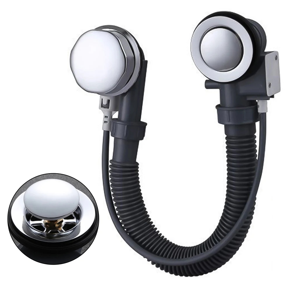 Drainer Bath Waste Black Concealed Easy Installation P-op-Up Bath Waste Plated Handwheel Plated Plug Brand New
Drainer Bath Waste Black Concealed Easy Installation P-op-Up Bath Waste Plated Handwheel Plated Plug Brand New