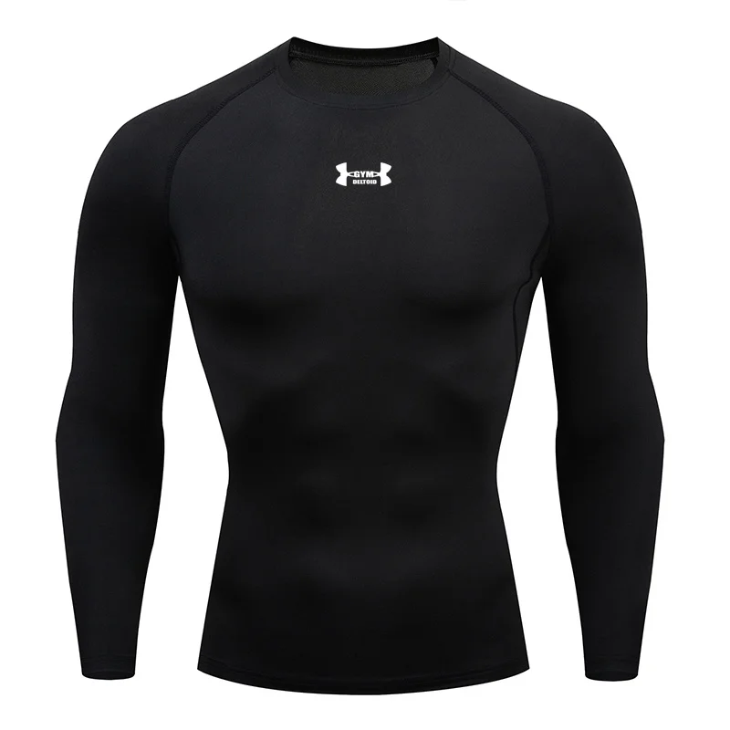 Brand Compression Shirt Men Rashgard Fitness Long Sleeve Running Shirt Man Gym Under T Shirt Football Jersey Sportswear Tights
Brand Compression Shirt Men Rashgard Fitness Long Sleeve Running Shirt Man Gym Under T Shirt Football Jersey Sportswear Tights