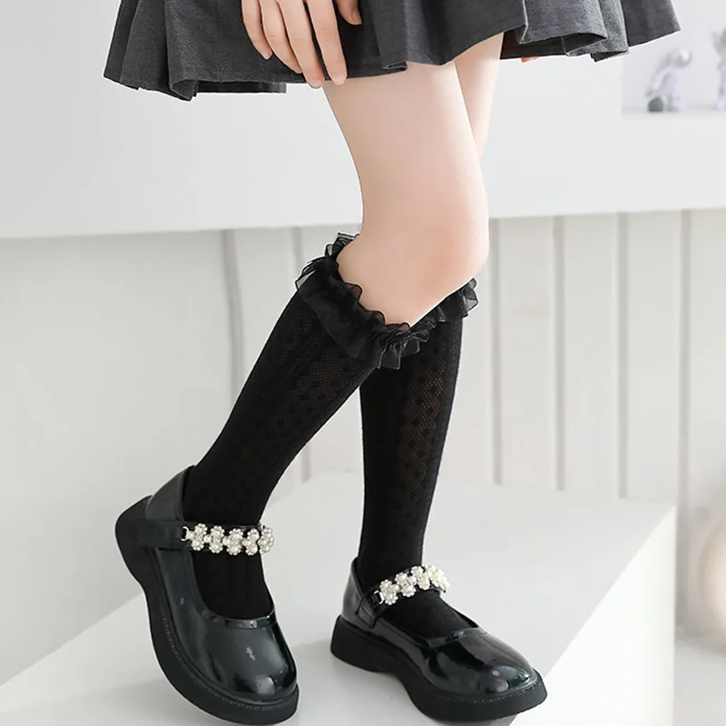 3-7Years Baby Girls Socks Summer Kids Knee High Long Sock Children Bow Tie Out Cotton Mesh Socks Infant Thin Soft Solid Sock
3-7Years Baby Girls Socks Summer Kids Knee High Long Sock Children Bow Tie Out Cotton Mesh Socks Infant Thin Soft Solid Sock