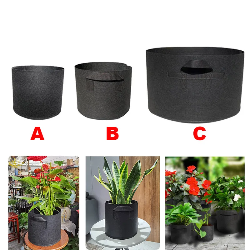 Garden Tools Plant Grow Bags Fabric Flower Pot Home Gardening Growing Vegetable Planting Pot Container Planter
Garden Tools Plant Grow Bags Fabric Flower Pot Home Gardening Growing Vegetable Planting Pot Container Planter