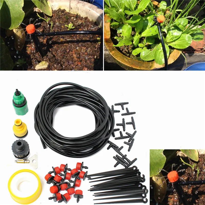 25M Garden Automatic Watering System Adjustable Hose Plant Watering Kit DIY Drip Irrigation System Garden Equipment Supplies
25M Garden Automatic Watering System Adjustable Hose Plant Watering Kit DIY Drip Irrigation System Garden Equipment Supplies