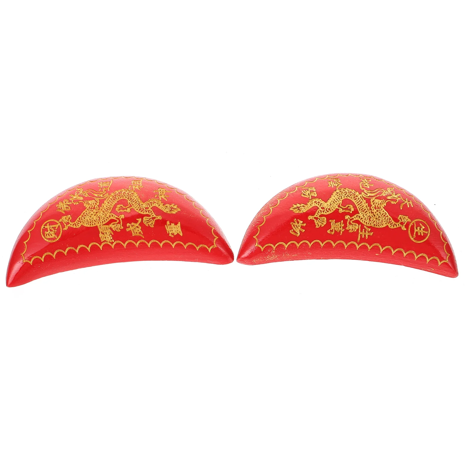 1 Pair Holy Cups Unique Useful Taoist Supplies Divination Tool Supplies 
1 Pair Holy Cups Unique Useful Taoist Supplies Divination Tool Supplies