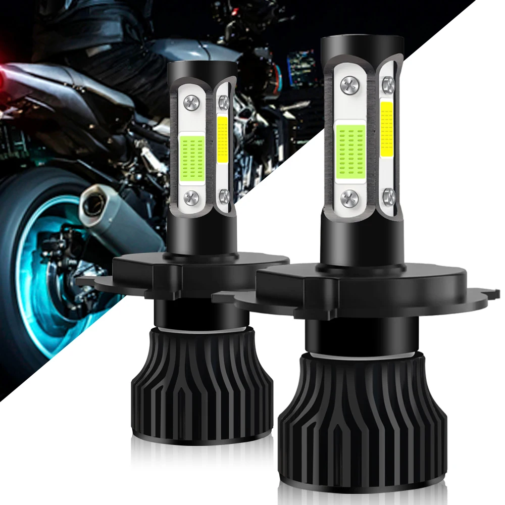 Muxall 2Pcs 4 Sides Led 12V H4 H7 LED 80000LM Dual Color Led Car Headlight Bulb Canbus 80W 3D 360 degree Super Auto Lamp
Muxall 2Pcs 4 Sides Led 12V H4 H7 LED 80000LM Dual Color Led Car Headlight Bulb Canbus 80W 3D 360 degree Super Auto Lamp