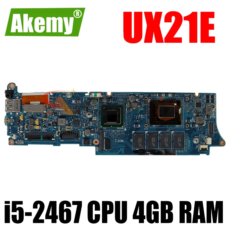 UX21E With i5-2467 CPU 4GB RAM Mainboard REV3.1 For Asus UX21 UX21E laptop motherboard USB 3.0 100% tested Working free shipping
UX21E With i5-2467 CPU 4GB RAM Mainboard REV3.1 For Asus UX21 UX21E laptop motherboard USB 3.0 100% tested Working free shipping