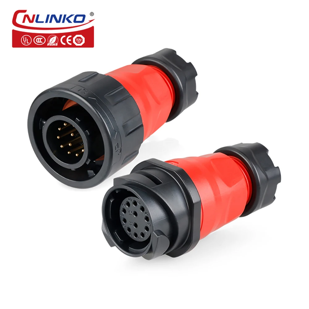 CNLINKO Waterproof Aviation Connector M24 Circular Cable Connector Solder Wire 12 Pin Plug& Socket for Signal Generator Receiver
CNLINKO Waterproof Aviation Connector M24 Circular Cable Connector Solder Wire 12 Pin Plug& Socket for Signal Generator Receiver