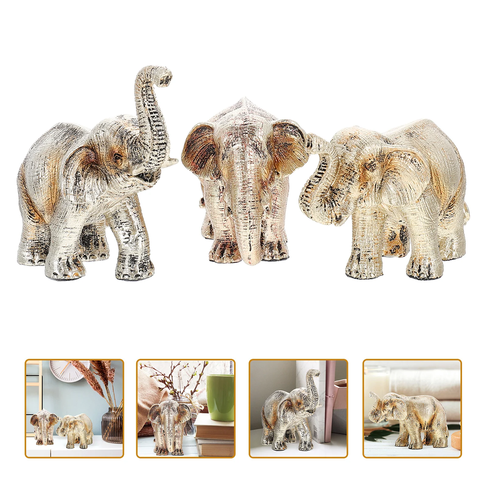 Elephant Statue Figurines Animal Resin Figurine Sculpturedecor Model Luck Good Statues Desktop Ornament Figure Garden Decoration
Elephant Statue Figurines Animal Resin Figurine Sculpturedecor Model Luck Good Statues Desktop Ornament Figure Garden Decoration