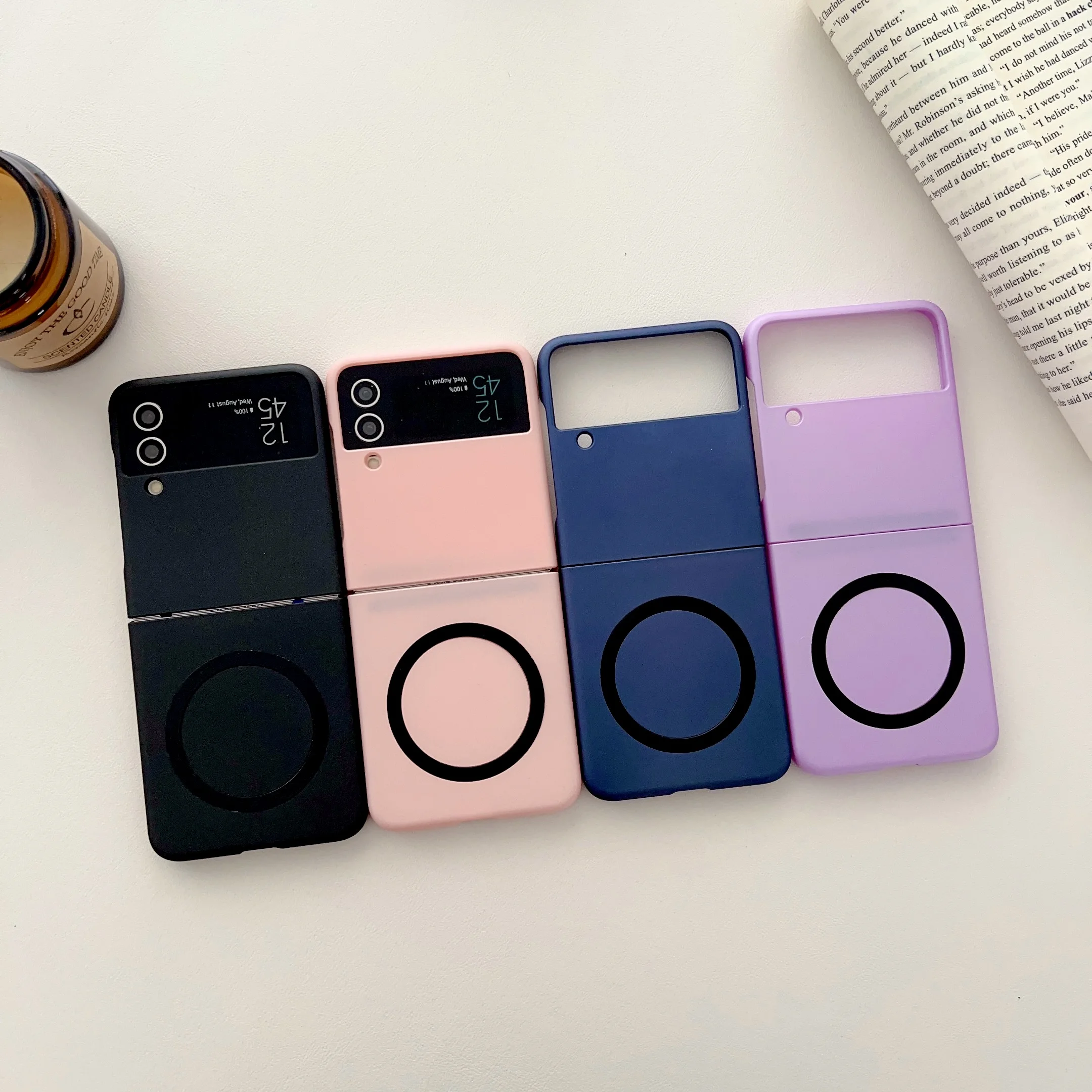 For Samsung Galaxy Z Filp 4 3 Magsafe Case Magnetic Wireless Charging Ultra-thin Skin Friendly Matte Silicone Shockproof Cover
For Samsung Galaxy Z Filp 4 3 Magsafe Case Magnetic Wireless Charging Ultra-thin Skin Friendly Matte Silicone Shockproof Cover