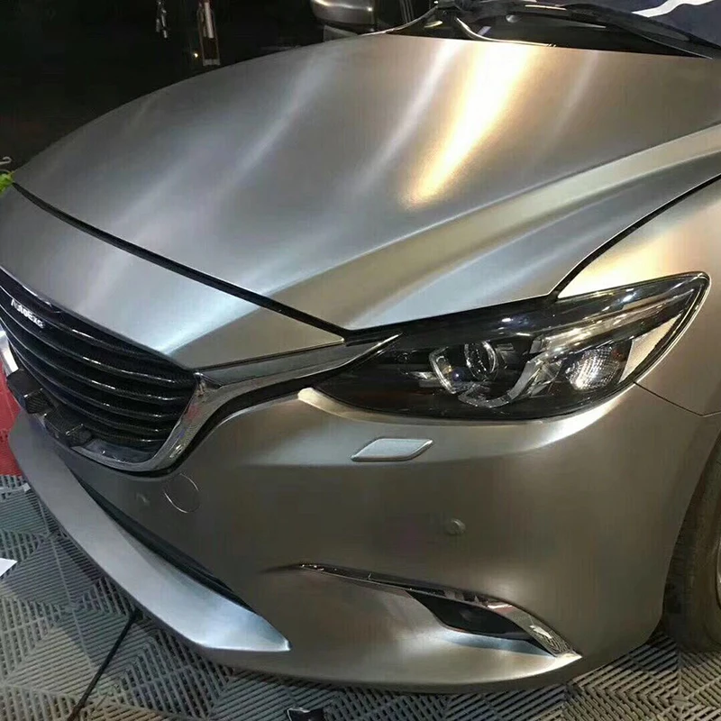 1,52x18 м атласная металлическая матовая сталь титановая серая пленка Материал виниловой пленки
1,52x18 м атласная металлическая матовая сталь титановая серая пленка Материал виниловой пленки