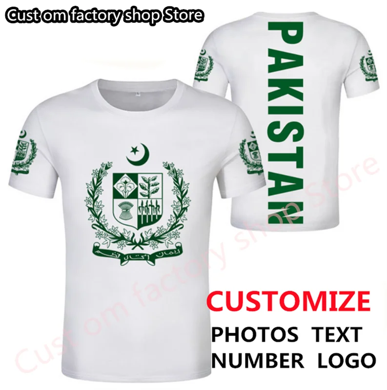 Pakistan Flag t shirt Free Custom DIY Name Number Photo Shirt Pakistani Soccer Jersey Casual Crew collar Child T shirt tops
Pakistan Flag t shirt Free Custom DIY Name Number Photo Shirt Pakistani Soccer Jersey Casual Crew collar Child T shirt tops
