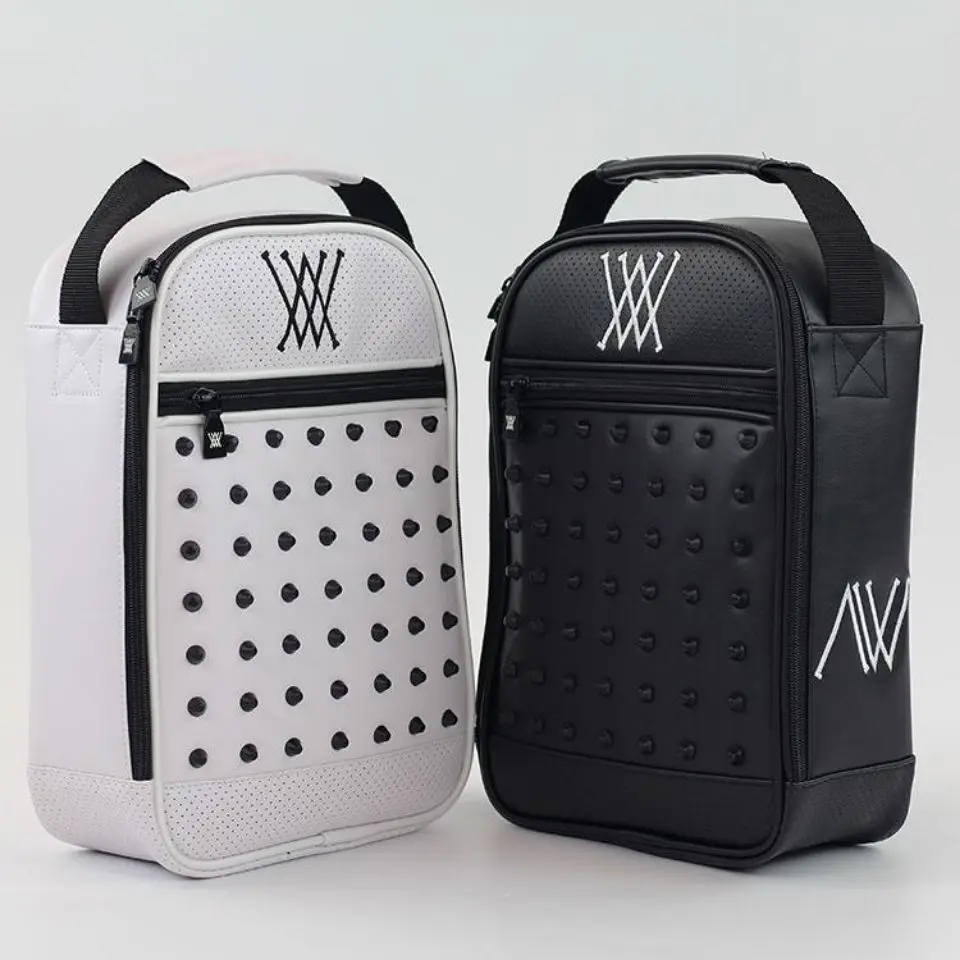 New Golf Bag Handbag Golf Rivet Handbag Large Capacity Golf Shoe Bag Zipper Golf Storage Bag
New Golf Bag Handbag Golf Rivet Handbag Large Capacity Golf Shoe Bag Zipper Golf Storage Bag