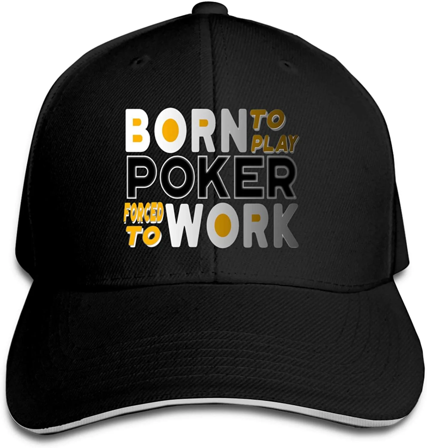 Card Player Born to Play Poker Forced to Work Trucker Baseball Cap Adjustable Peaked Sandwich Hat
Card Player Born to Play Poker Forced to Work Trucker Baseball Cap Adjustable Peaked Sandwich Hat