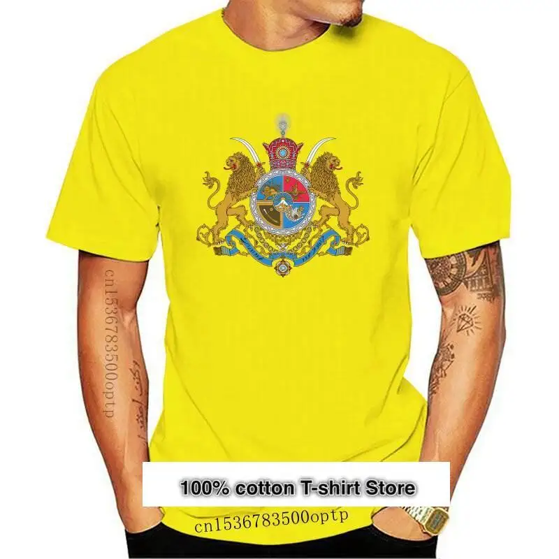 Camiseta de brazos de Shahs, abrigo de brazos, persia, León, corona shah, iran 1979
Camiseta de brazos de Shahs, abrigo de brazos, persia, León, corona shah, iran 1979