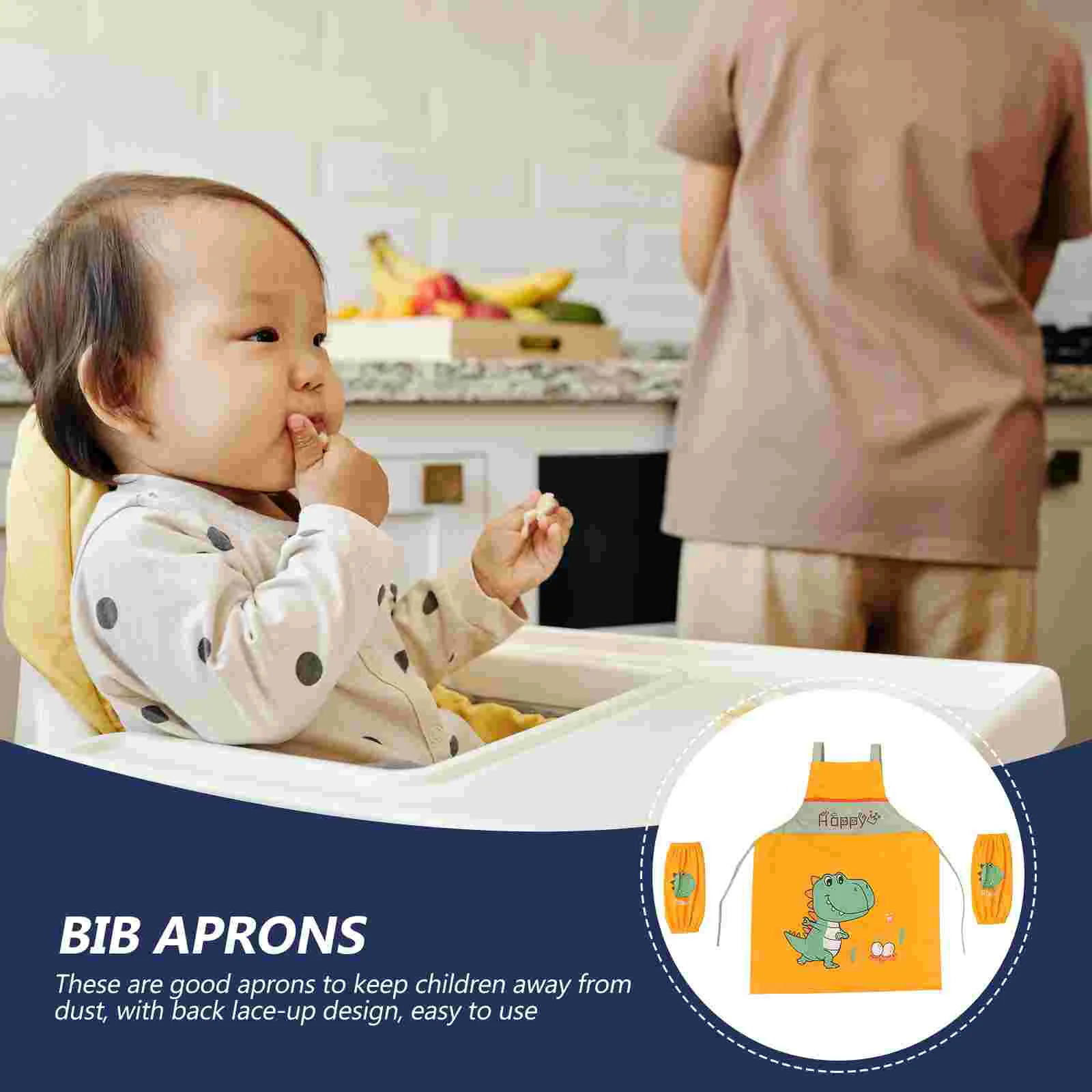 1 Set Toddler Apron Premium Sturdy Prime Waist Cloth Aprons Oversleeve for Children Kids
1 Set Toddler Apron Premium Sturdy Prime Waist Cloth Aprons Oversleeve for Children Kids