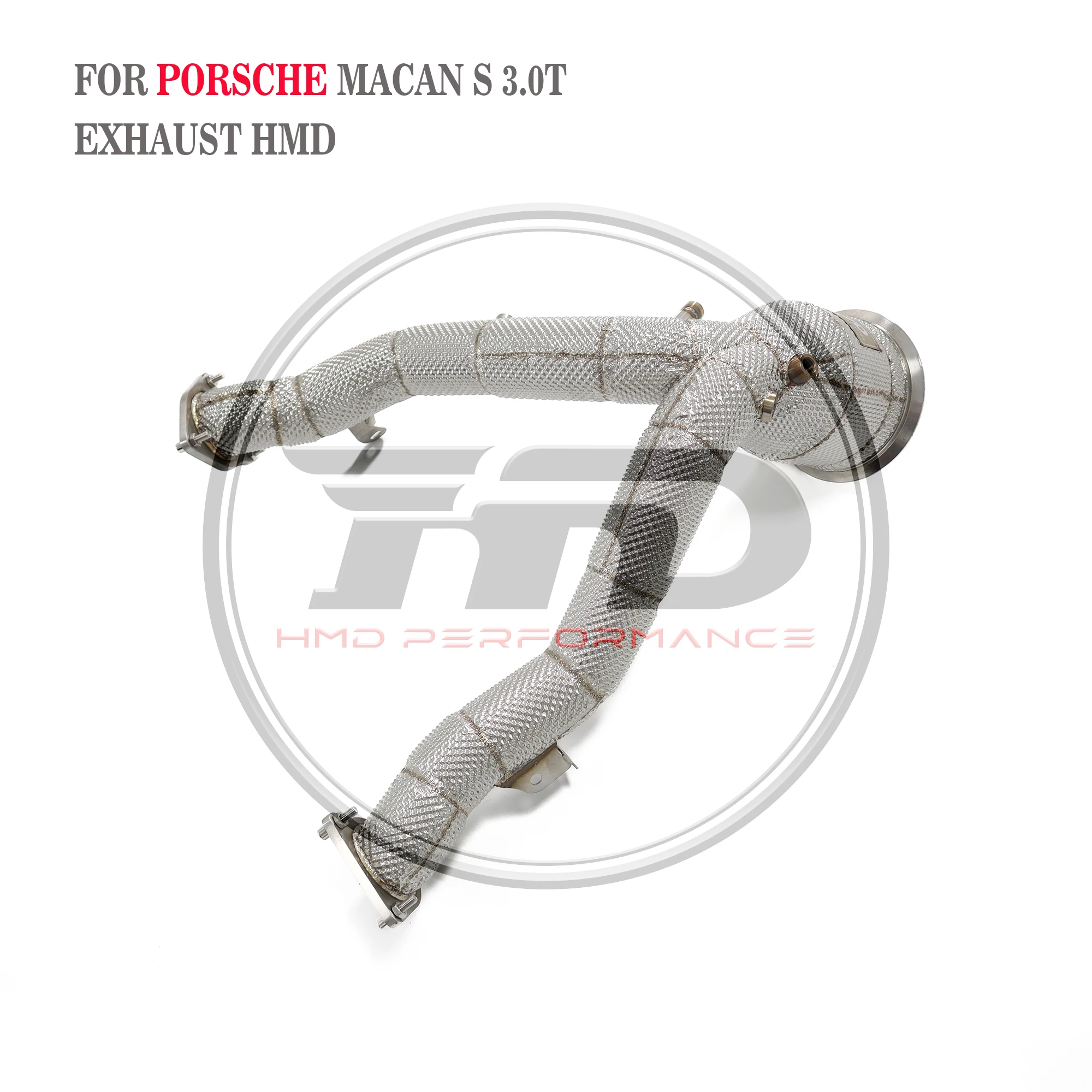 HMD Exhaust System High Flow Performance Downpipe for Porsche Macan S GTS 3.0T With Heat Shield OPF Version
HMD Exhaust System High Flow Performance Downpipe for Porsche Macan S GTS 3.0T With Heat Shield OPF Version