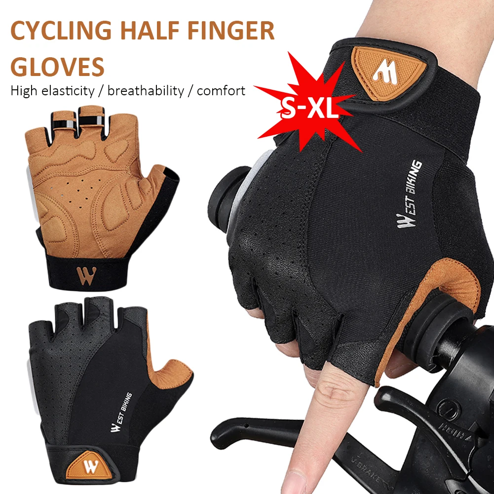 WEST BIKING Cycling Gloves Bicycle Half Finger Gloves Men Women Summer Gym Fitness Non-slip Breathable Sports Gloves
WEST BIKING Cycling Gloves Bicycle Half Finger Gloves Men Women Summer Gym Fitness Non-slip Breathable Sports Gloves