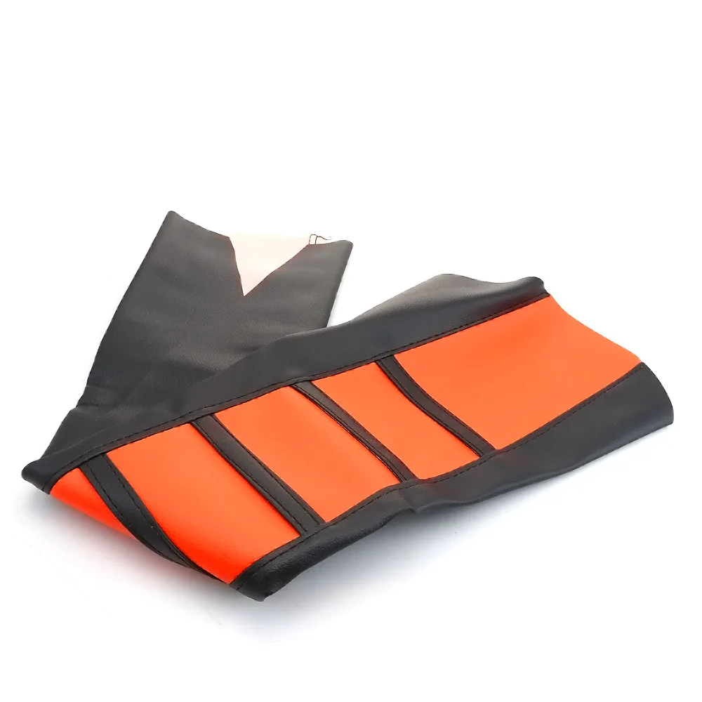 Motorcycle Rubber Striped Soft-Grip Gripper Soft Seat Cover For KTM SX XC EXC XC-W SX-F 85 105 125 150 200 250 300 350 450
Motorcycle Rubber Striped Soft-Grip Gripper Soft Seat Cover For KTM SX XC EXC XC-W SX-F 85 105 125 150 200 250 300 350 450