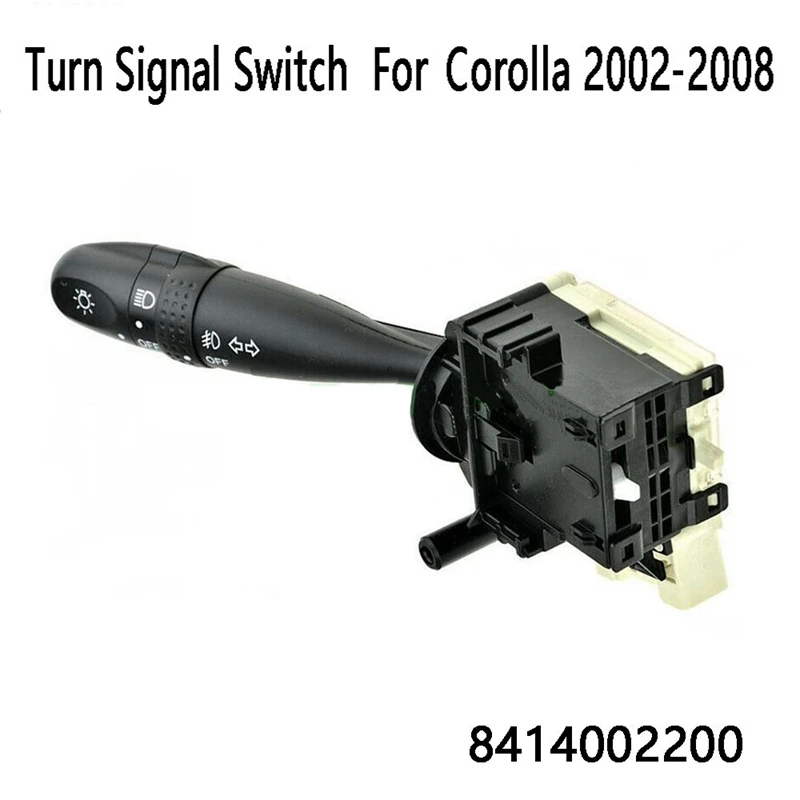 Headlight Fog Light Turn Signal Switch For Toyota Corolla 2002-2008 84140-02200 8414002200
Headlight Fog Light Turn Signal Switch For Toyota Corolla 2002-2008 84140-02200 8414002200