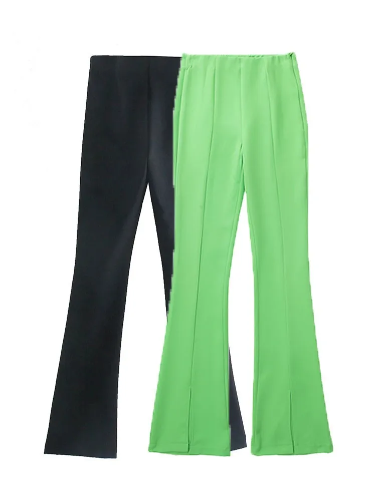 2022 Spring High Waist Flare Pants Women Capris Casual Sweatpants Summer Fashion Female Trousers Piezas Aesthetic Trafza Y2k New
2022 Spring High Waist Flare Pants Women Capris Casual Sweatpants Summer Fashion Female Trousers Piezas Aesthetic Trafza Y2k New