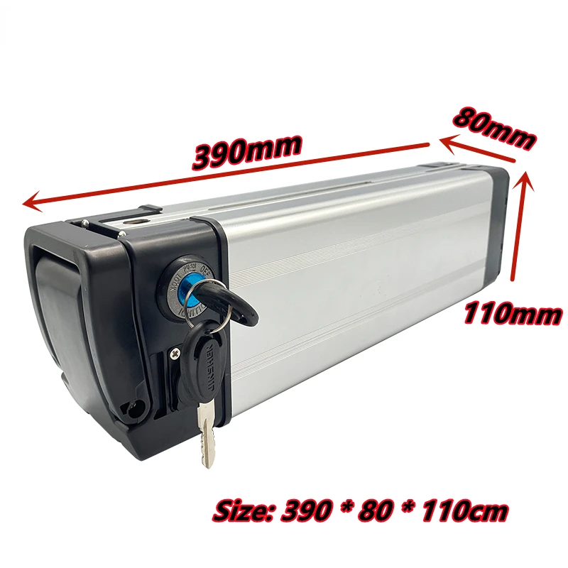 48V 20ah 30ah 40ah 50ah 60ah Silver Fish Style Electric Bike Battery 48V Lithium Battery with Aluminum Case Anti-theft Lock
48V 20ah 30ah 40ah 50ah 60ah Silver Fish Style Electric Bike Battery 48V Lithium Battery with Aluminum Case Anti-theft Lock