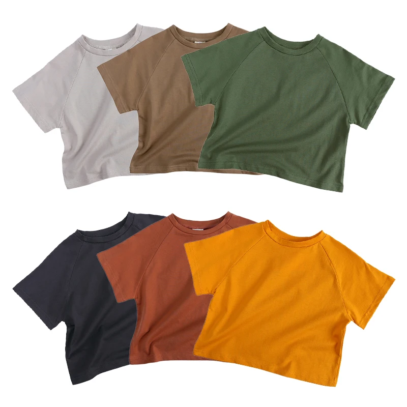 Batwing Sleeve T Shirt Boys Girls Clothes Children's Short Sleeve T-shirt 2023 Summer Kids Solid Round Neck Cotton Top
Batwing Sleeve T Shirt Boys Girls Clothes Children's Short Sleeve T-shirt 2023 Summer Kids Solid Round Neck Cotton Top