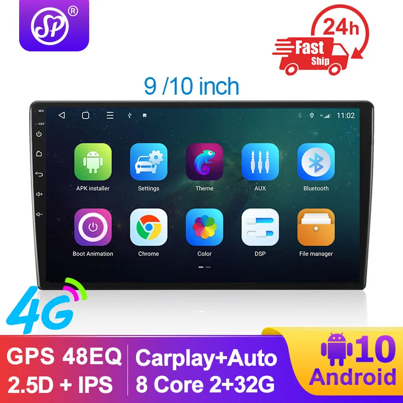 SP Apple Carplay TS18 Car Multimedia Player 9/10 Inch Car Radio Bluetooth GPS For Toyota Volkswagen Hyundai Kia Nissan Honda Lad
SP Apple Carplay TS18 Car Multimedia Player 9/10 Inch Car Radio Bluetooth GPS For Toyota Volkswagen Hyundai Kia Nissan Honda Lad