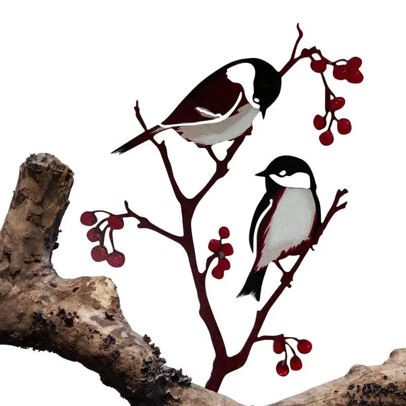 Garden Stakes Decorative Birds Garden Decoration Rust Birds On Branch Metal Bird Tree Art Garden Backyard Patio Outdoor Decor
Garden Stakes Decorative Birds Garden Decoration Rust Birds On Branch Metal Bird Tree Art Garden Backyard Patio Outdoor Decor
