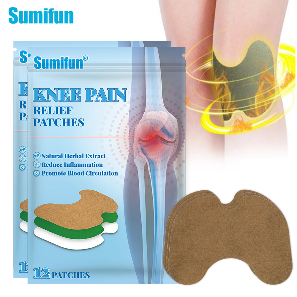 24Pcs Sumifun Knee Pain Relief Patch Arthritis Rheumatism Sticker Tear of Meniscus Synovitis Muscle Joint Sprain Care Plaster
24Pcs Sumifun Knee Pain Relief Patch Arthritis Rheumatism Sticker Tear of Meniscus Synovitis Muscle Joint Sprain Care Plaster