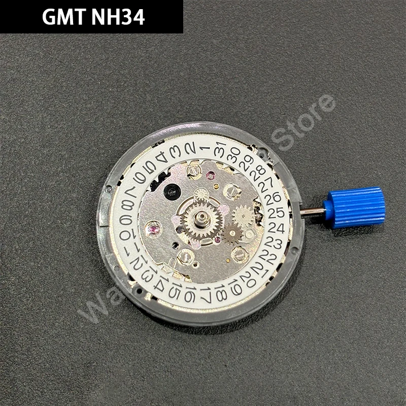 GMT Original Japan NH34 Watch Movement Mechanical Automatic Date at 3 o'clock Self-winding High Accuracy Watches Repair Tool
GMT Original Japan NH34 Watch Movement Mechanical Automatic Date at 3 o'clock Self-winding High Accuracy Watches Repair Tool