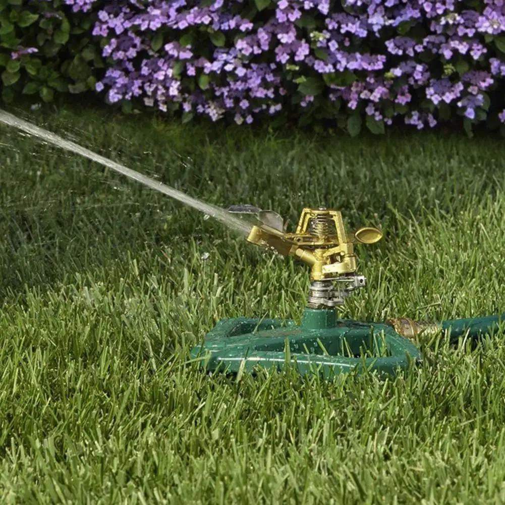 Lawn Sprinkler Efficient Garden Watering Adjustable 360 Degree Rotation Sprinkler for Lawn Yard Garden Zinc Alloy Nozzle
Lawn Sprinkler Efficient Garden Watering Adjustable 360 Degree Rotation Sprinkler for Lawn Yard Garden Zinc Alloy Nozzle