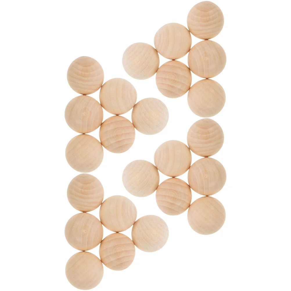 24pcs Half Wooden Balls Wooden Beads Decor Half Beads for Crafts DIY Kids Supplies
24pcs Half Wooden Balls Wooden Beads Decor Half Beads for Crafts DIY Kids Supplies
