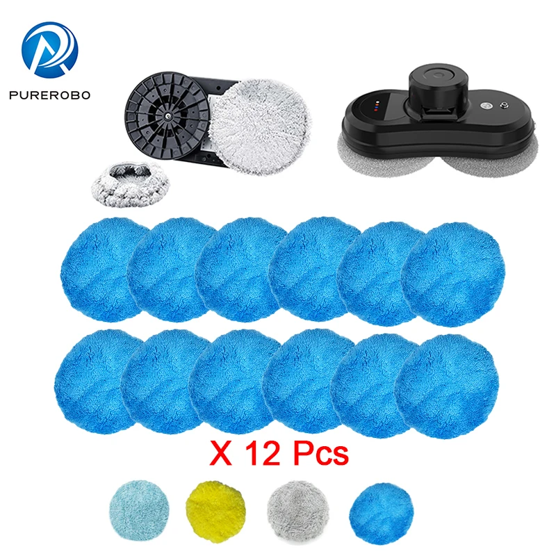 Window Cleaning Robot Mop Cloth Purerobo Universal High Quality Clean Cloth Hobot 168 188 Weeper Cloth Vacuum Cleaner Parts Blue 
Window Cleaning Robot Mop Cloth Purerobo Universal High Quality Clean Cloth Hobot 168 188 Weeper Cloth Vacuum Cleaner Parts Blue