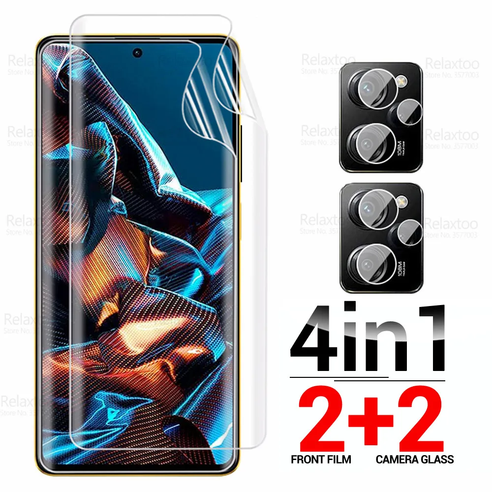 Защитная пленка 4 в 1 для камеры Poco X5 Pro, Гидрогелевая пленка Mi PocoX5 Poko Poxo X 5 5X X5Pro, мягкая защитная пленка для экрана
Защитная пленка 4 в 1 для камеры Poco X5 Pro, Гидрогелевая пленка Mi PocoX5 Poko Poxo X 5 5X X5Pro, мягкая защитная пленка для экрана