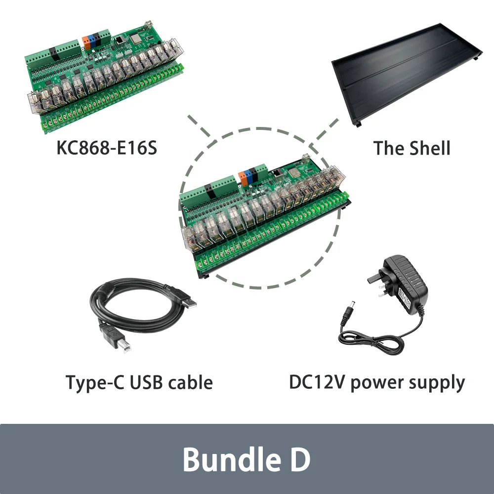 Kincony E16S ESP32 плата для умного дома
Kincony E16S ESP32 плата для умного дома