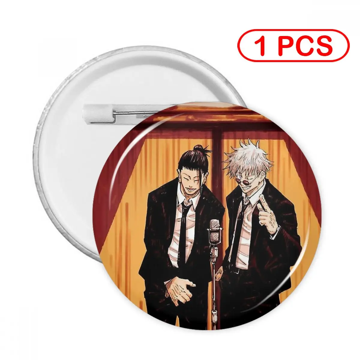 Jujutsu Kaisen Gojo Pins Creative Brooch Jewelry Decor Metal Pin Badge Girl Child Broche Button Clothes Gift
Jujutsu Kaisen Gojo Pins Creative Brooch Jewelry Decor Metal Pin Badge Girl Child Broche Button Clothes Gift
