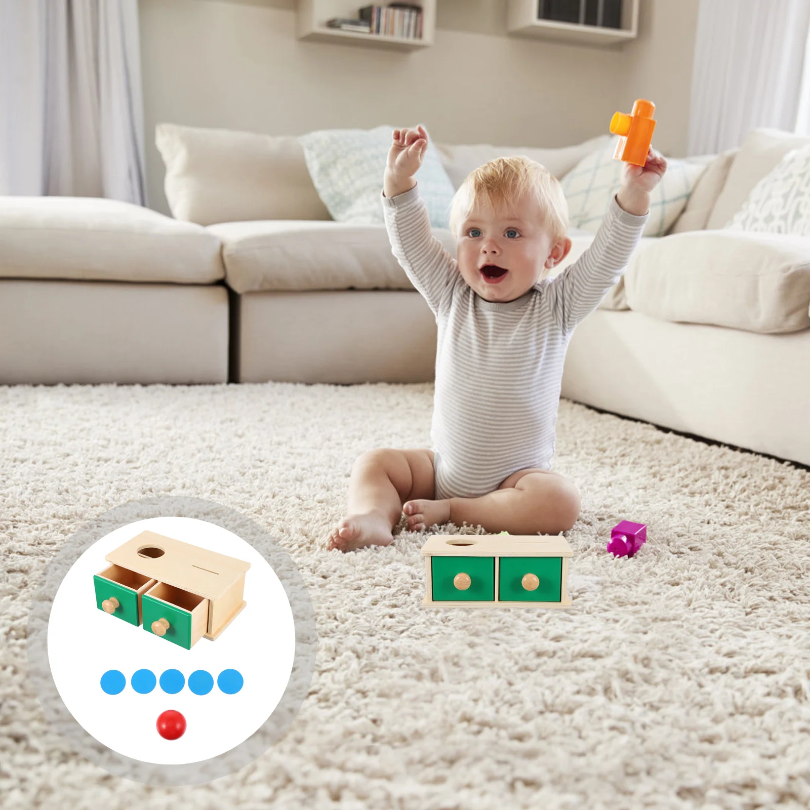 Toys Montessori Box Coin Wooden Old Year Toy Shape Sorter Baby Fine Motor Skills Tissue Infant Babies Bank Toddler Learning Boy
Toys Montessori Box Coin Wooden Old Year Toy Shape Sorter Baby Fine Motor Skills Tissue Infant Babies Bank Toddler Learning Boy