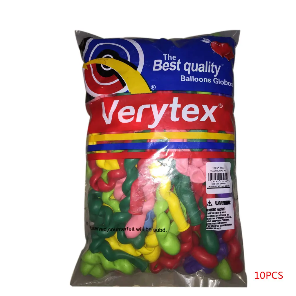 10pcs/50pcs/100pcs Long Screw Thread Latex Balloon Birthday Party Spiral Decoration Balloon Color Random
10pcs/50pcs/100pcs Long Screw Thread Latex Balloon Birthday Party Spiral Decoration Balloon Color Random