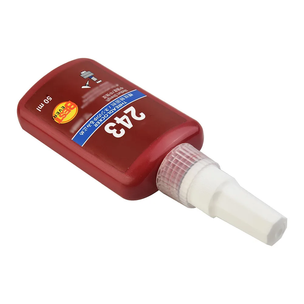 Glue Threadlocker 243 Liquid Locking Repairing Screw Sealing Strength 50ml Adhesive Anaerobic Fixing Attachment
Glue Threadlocker 243 Liquid Locking Repairing Screw Sealing Strength 50ml Adhesive Anaerobic Fixing Attachment