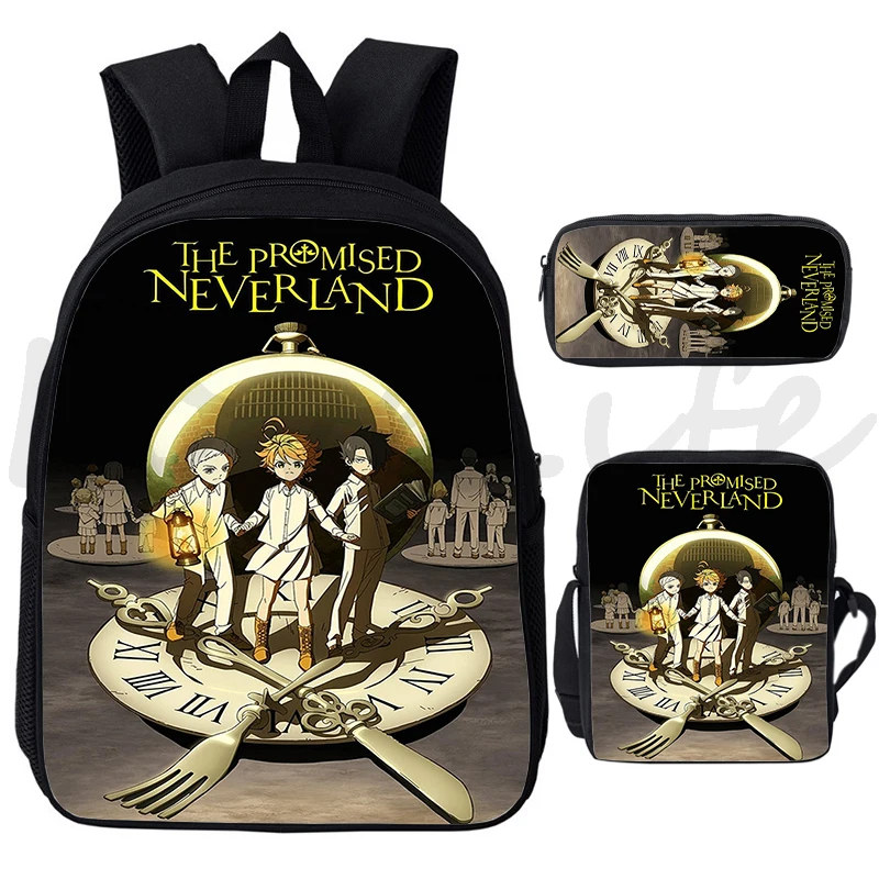 The Promised Neverland Backpack Anime Boys Girls 3 Pcs Set School Bags kids Bookbag Children Daily Knapsack Back To School Gift
The Promised Neverland Backpack Anime Boys Girls 3 Pcs Set School Bags kids Bookbag Children Daily Knapsack Back To School Gift