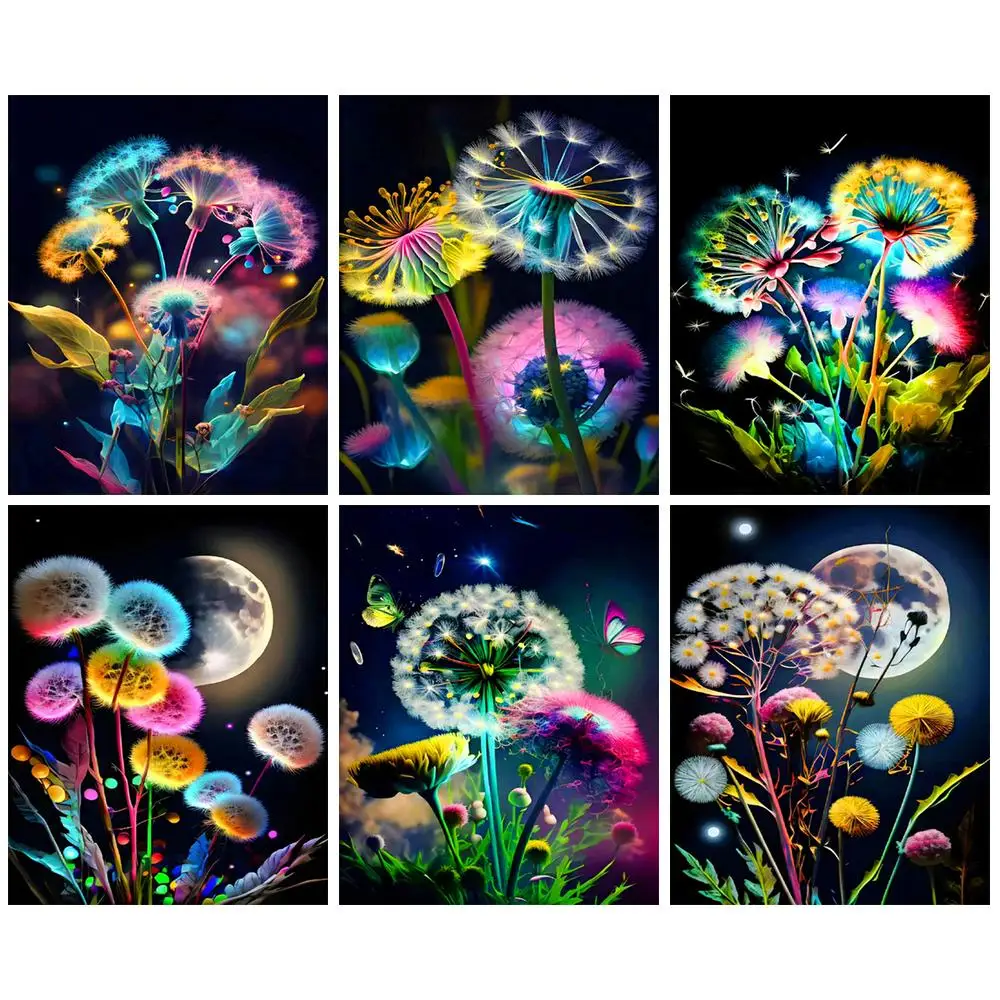 PhotoCustom Modern Painting By Number Colored Dandelion Handmade Decorative Paintings Handicraft Handiwork Art
PhotoCustom Modern Painting By Number Colored Dandelion Handmade Decorative Paintings Handicraft Handiwork Art