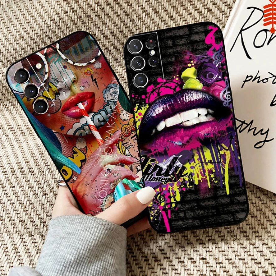 Street Graffiti Oil Painting Phone Case For Samsung Galaxy S22 S21 S20 Plus Ultra 5G For Samsung S21 S20 FE Silicone Cover
Street Graffiti Oil Painting Phone Case For Samsung Galaxy S22 S21 S20 Plus Ultra 5G For Samsung S21 S20 FE Silicone Cover
