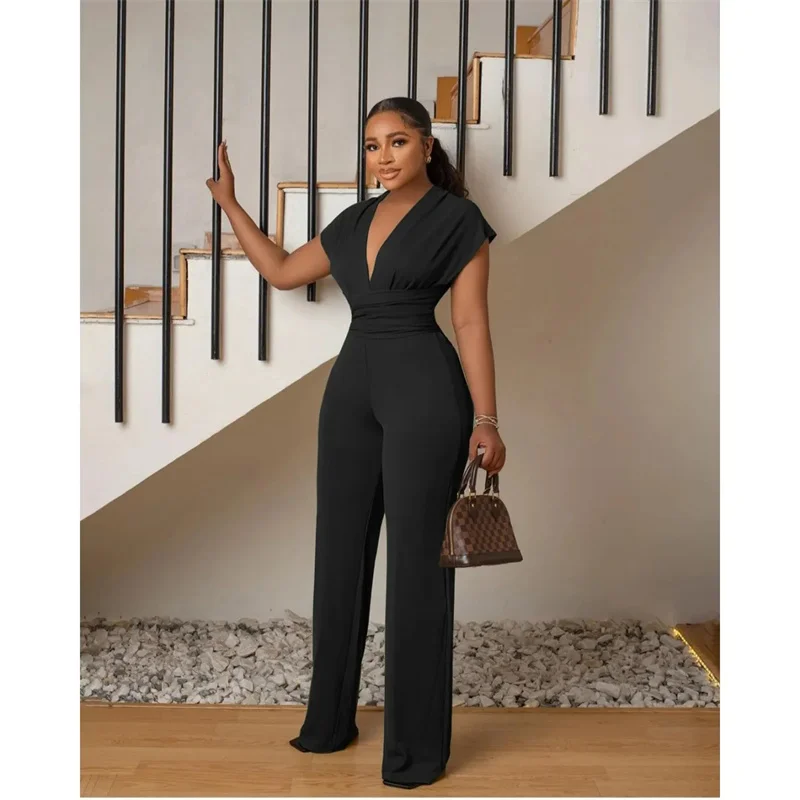 2022 summer women's new fashion trend solid color minimalism waist tight comfortable home deep V-neck hip sexy jumpsuit
2022 summer women's new fashion trend solid color minimalism waist tight comfortable home deep V-neck hip sexy jumpsuit
