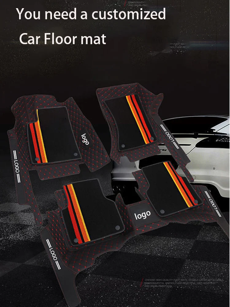 

Custom Leather Car Floor Mats For Scion All Car Models For TC XA XB FR-S Car Foot Mats Auto Carpets Covers