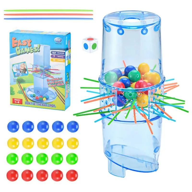 Stick Pull Game Fast Fun Kerplunk For 2 To 4 Players Game Funny Stick Games For Children With Beads Sticks And Pagoda-shaped
Stick Pull Game Fast Fun Kerplunk For 2 To 4 Players Game Funny Stick Games For Children With Beads Sticks And Pagoda-shaped