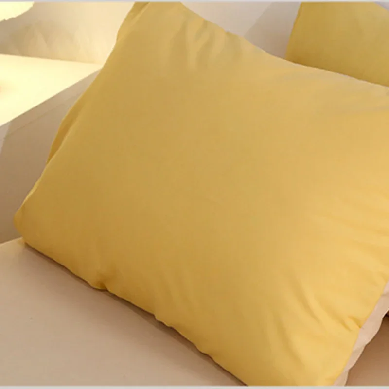 Bedding Set AB Double-sided Solid Color Single Double Queen Size Flat Sheet Duvet Cover Pillowcase Bed Linens Home Textile
Bedding Set AB Double-sided Solid Color Single Double Queen Size Flat Sheet Duvet Cover Pillowcase Bed Linens Home Textile