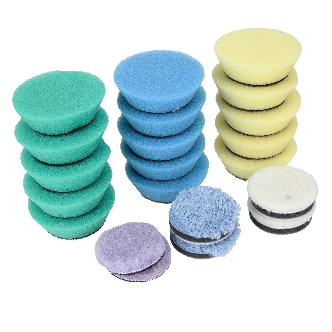 21pcs/Set Polishing Pad Kit Buffing Waxing Sponge Universal for Mini Detailing Polisher High Quality
21pcs/Set Polishing Pad Kit Buffing Waxing Sponge Universal for Mini Detailing Polisher High Quality
