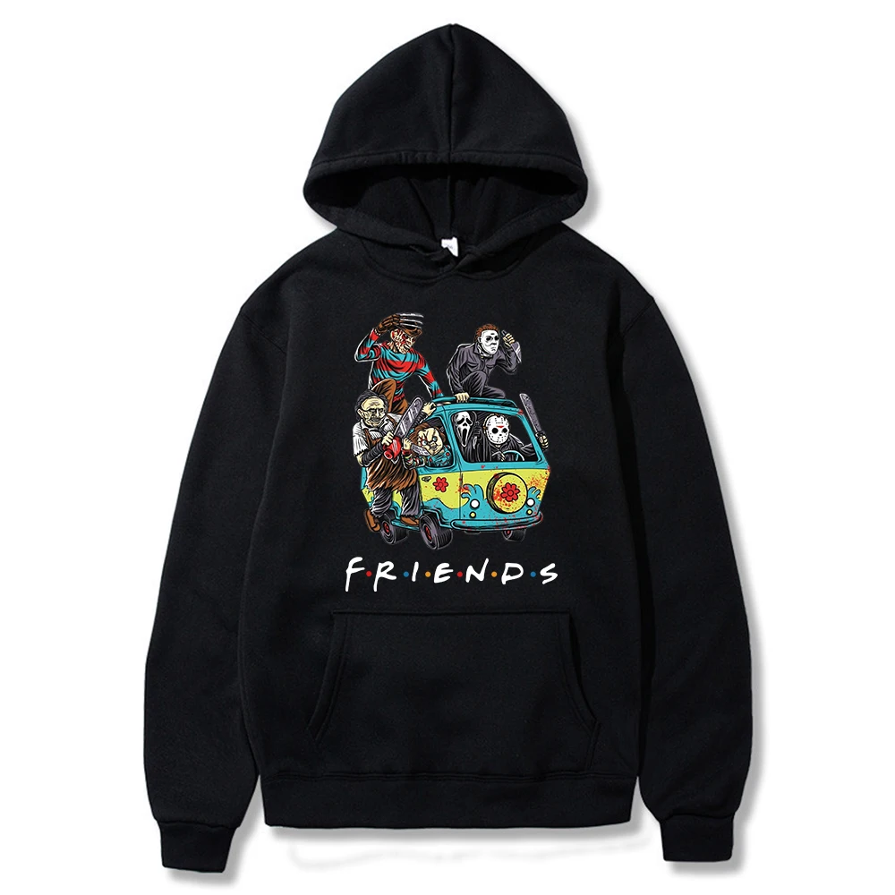 2022 New Halloween Hoodie Horror Friends Hoodie Pennywise Michael Myers Jason Halloween Pullover Autumn Hoodie Unisex
2022 New Halloween Hoodie Horror Friends Hoodie Pennywise Michael Myers Jason Halloween Pullover Autumn Hoodie Unisex