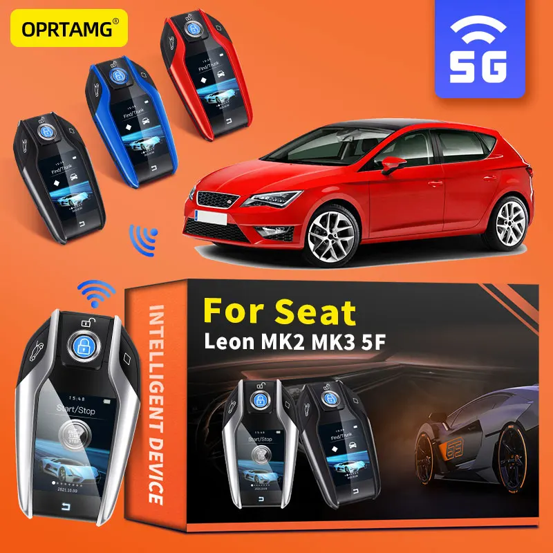 For Seat Leon MK2 MK3 5F LCD Display Keyless Smart Key Smart Key Chain Key Retrofit Key Car Smart Remote Touch Control Key 
For Seat Leon MK2 MK3 5F LCD Display Keyless Smart Key Smart Key Chain Key Retrofit Key Car Smart Remote Touch Control Key
