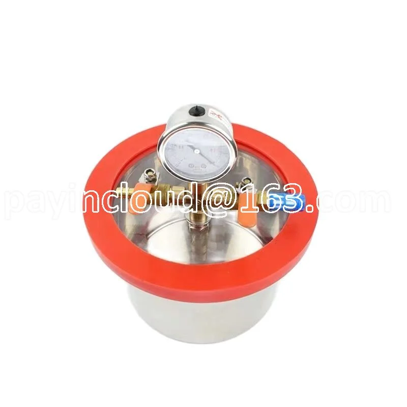 12MM Thickness Acrylic Lid 3L Stainless Steel Vacuum Degassing Chamber 20CM Diameter Epoxy Resin Vacuum Defoaming Barrel
12MM Thickness Acrylic Lid 3L Stainless Steel Vacuum Degassing Chamber 20CM Diameter Epoxy Resin Vacuum Defoaming Barrel